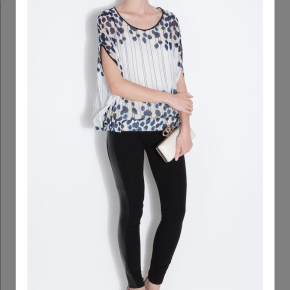 Diane Van Furstenburg Floral silk Robyn top - Picture 2 of 8